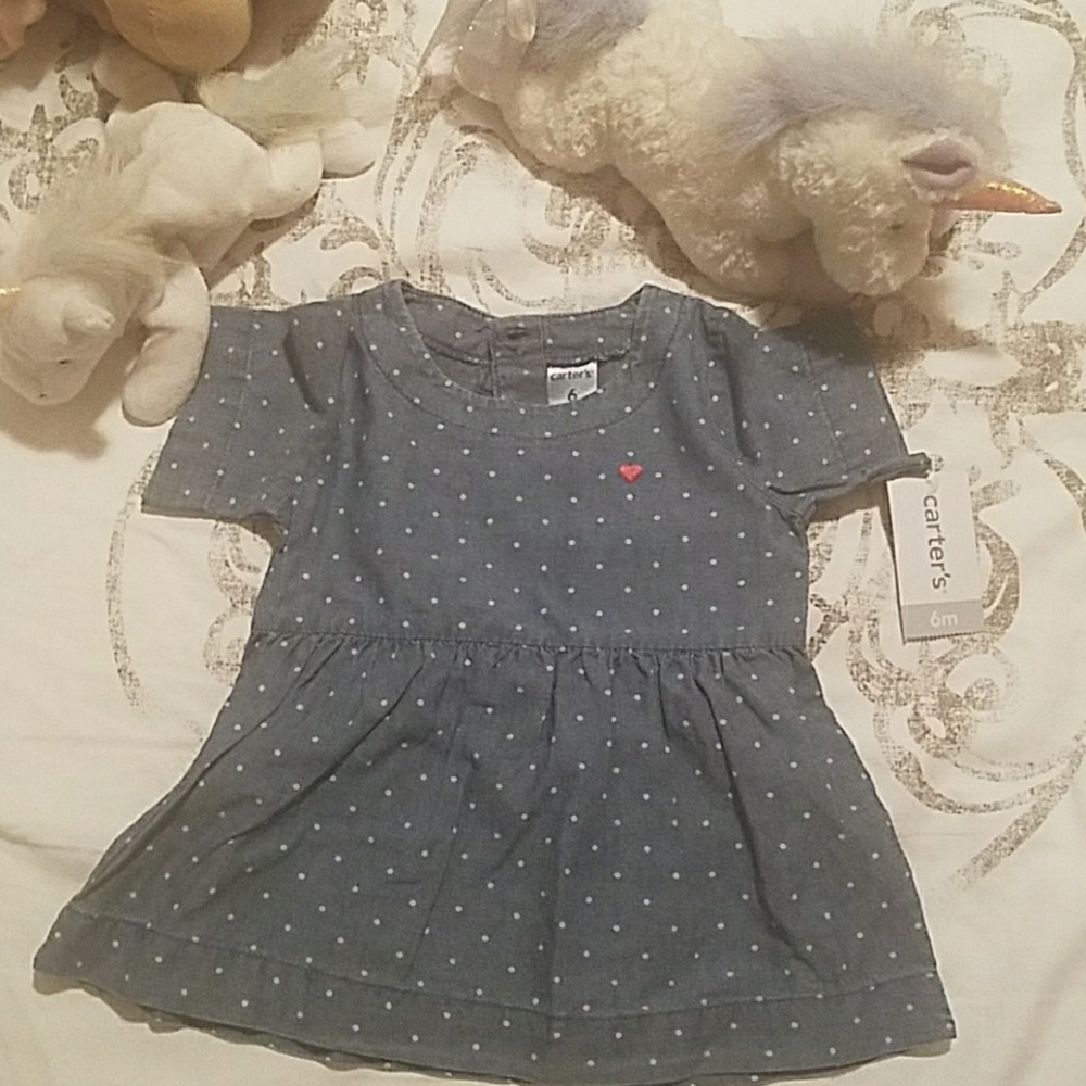 CARTER 1pc, 6mths, baby girl dress